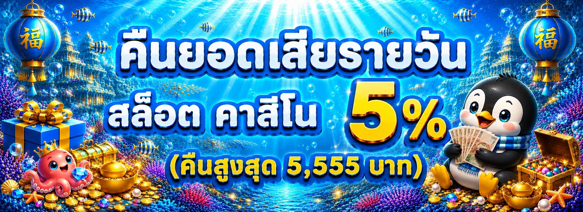 คืนยอดเสียรายวัน FUNCLUB168 สำหรับสล็อตและคาสิโน